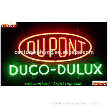 oupont duco dulux neon sign